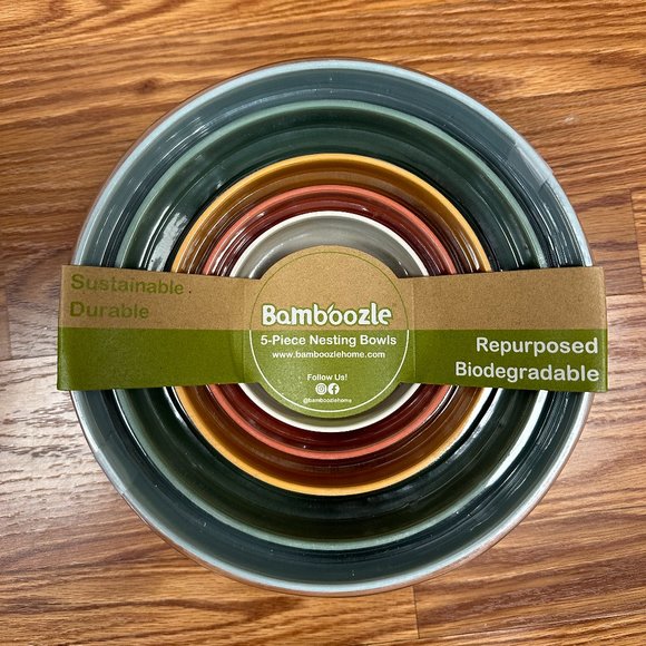 Bamboozle Kitchen Bamboozle 5piece Nesting Bowls Poshmark